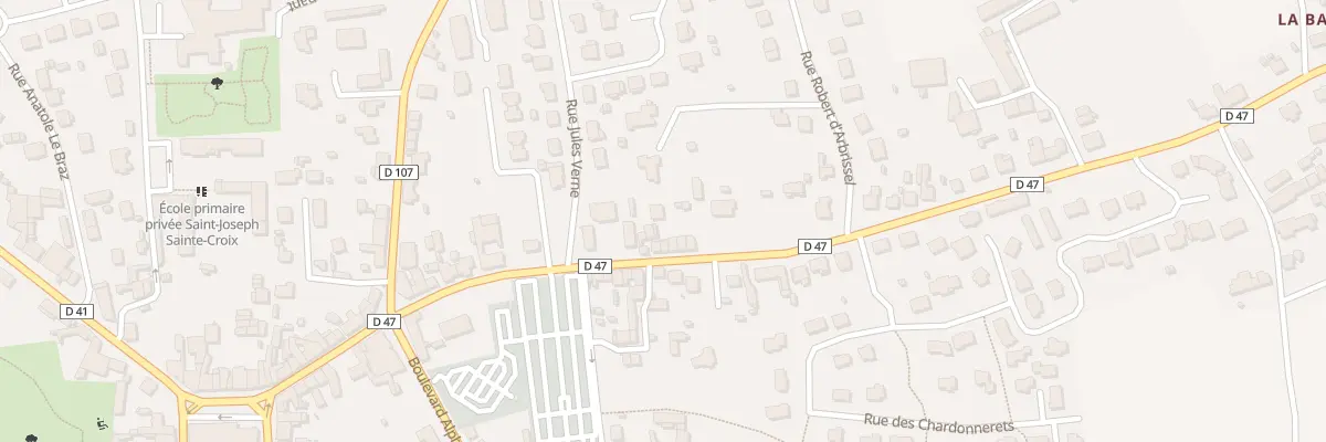 Plan du 23 Rue des Colonels Dein à Retiers