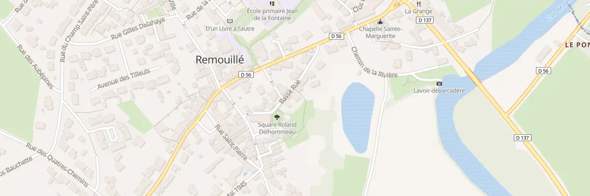 Plan du 4 Rue Basse Rue à Remouillé