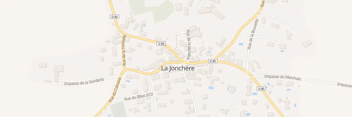 Plan du 2 Rue de l’église à La Jonchère