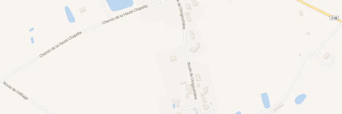 Plan du 86 Rte de l’Angouinière à La Roche-sur-Yon