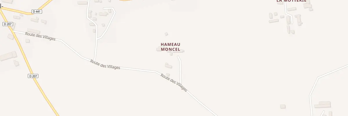 Plan du 5066 Village Moncel -Mesnil Rog à Gavray-sur-Sienne