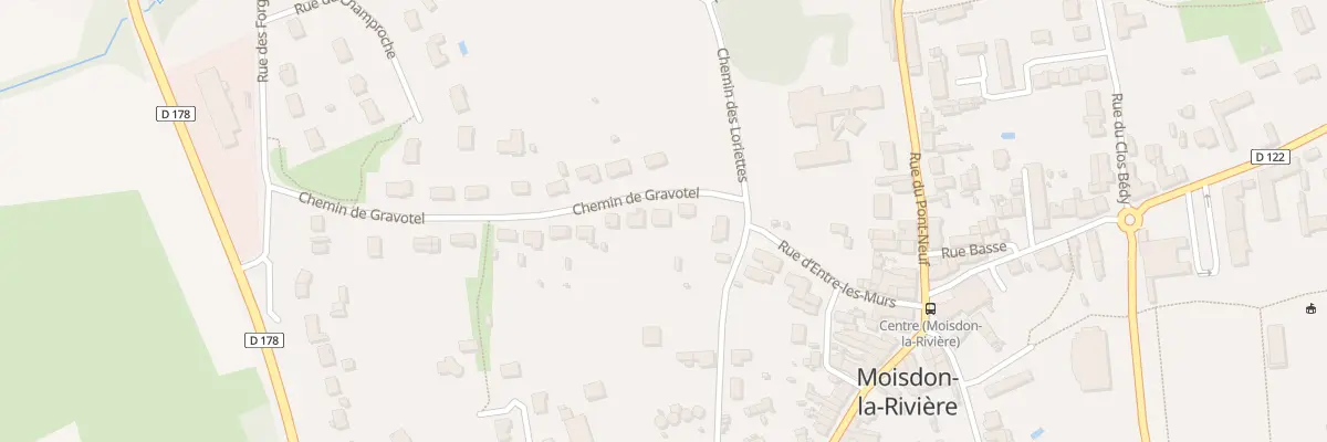 Plan du 3 Che de Gravotel à Moisdon-la-Rivière