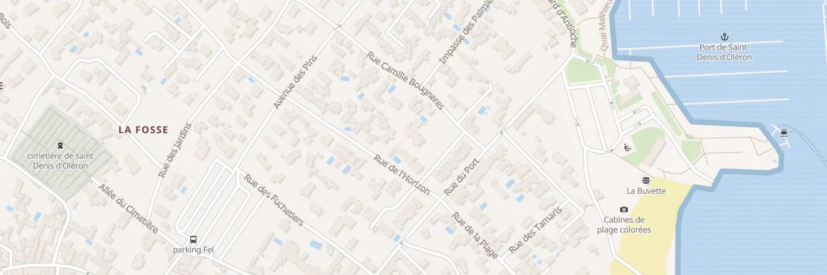 Plan du 8 Rue de l’Horizon à Saint-Denis-d’Oléron