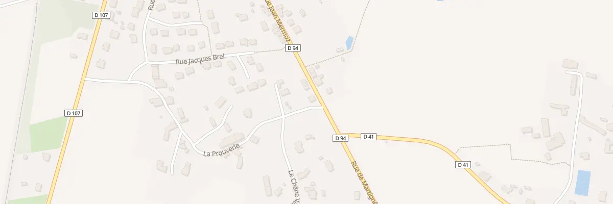 Plan du 44 Rue Jean Mermoz à Retiers