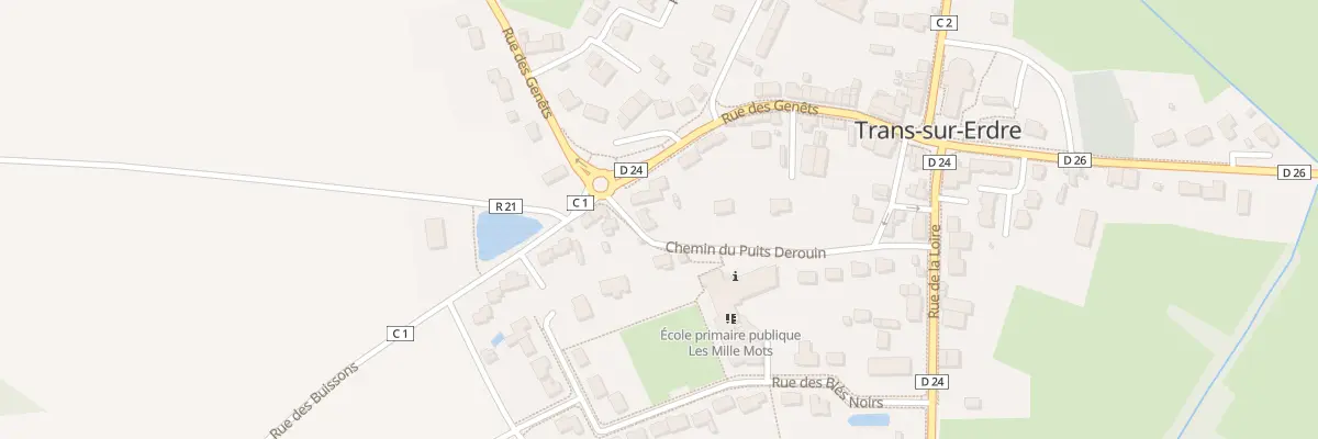 Plan du 104 Che du Puits Derouin à Trans-sur-Erdre