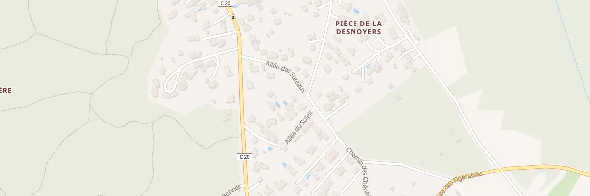Plan du 309 All de la Capreuse à Saint-Georges-d’Oléron