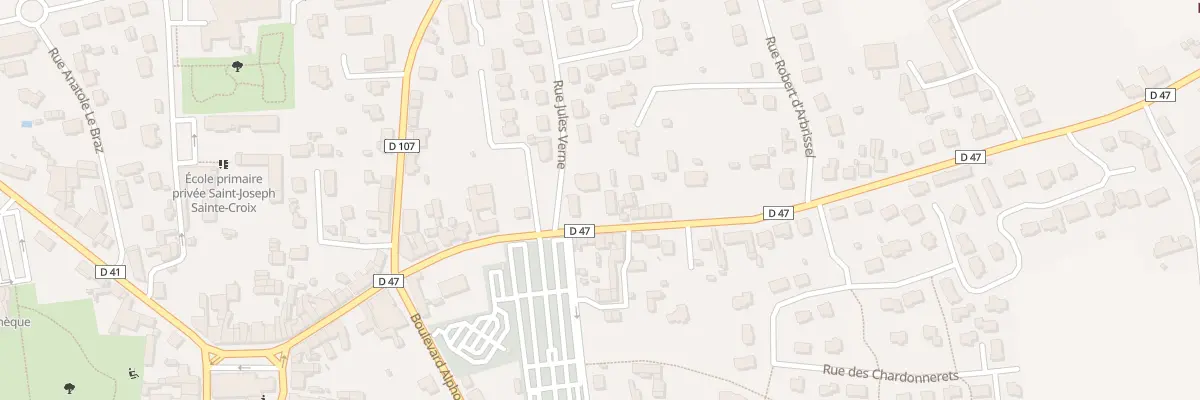 Plan du 17 Rue des Colonels Dein à Retiers