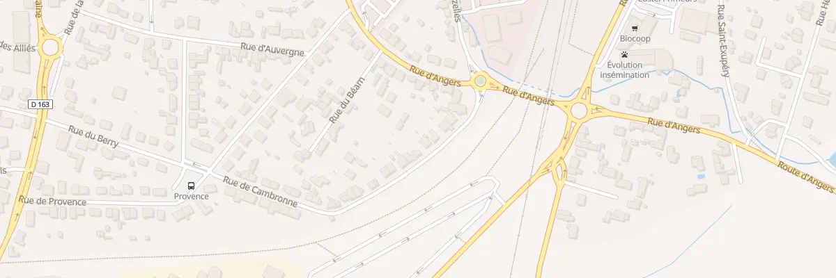 Plan du 12 Rue Cambronne à Châteaubriant