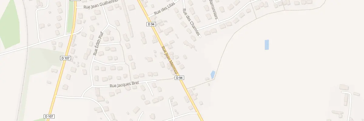 Plan du 43 Rue Jean Mermoz à Retiers