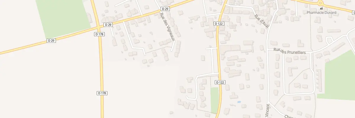 Plan du 21 Rue des Vigneaux à Moisdon-la-Rivière