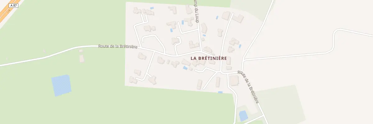 Plan du 172 Rte de la Bretinière à La Roche-sur-Yon
