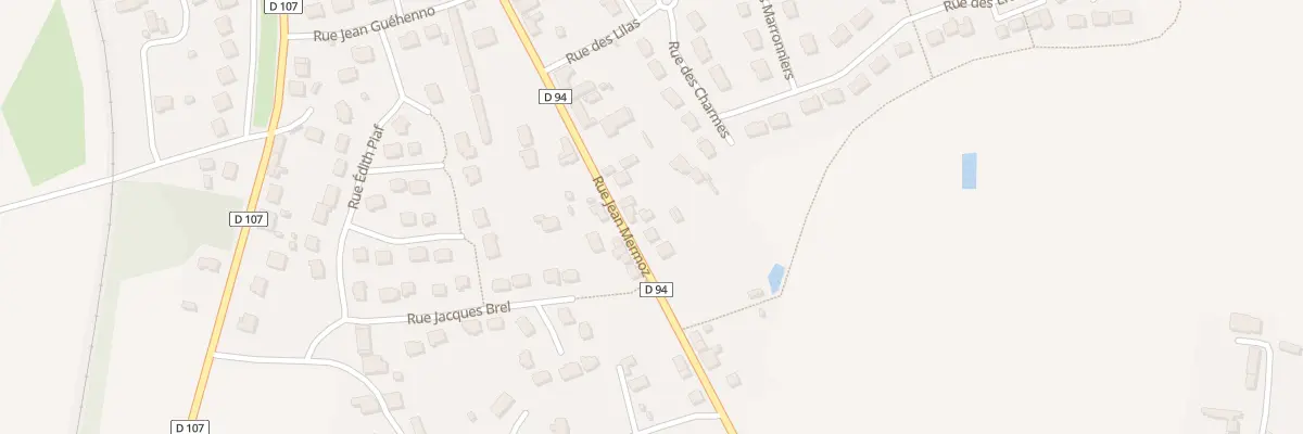Plan du 41 Rue Jean Mermoz à Retiers
