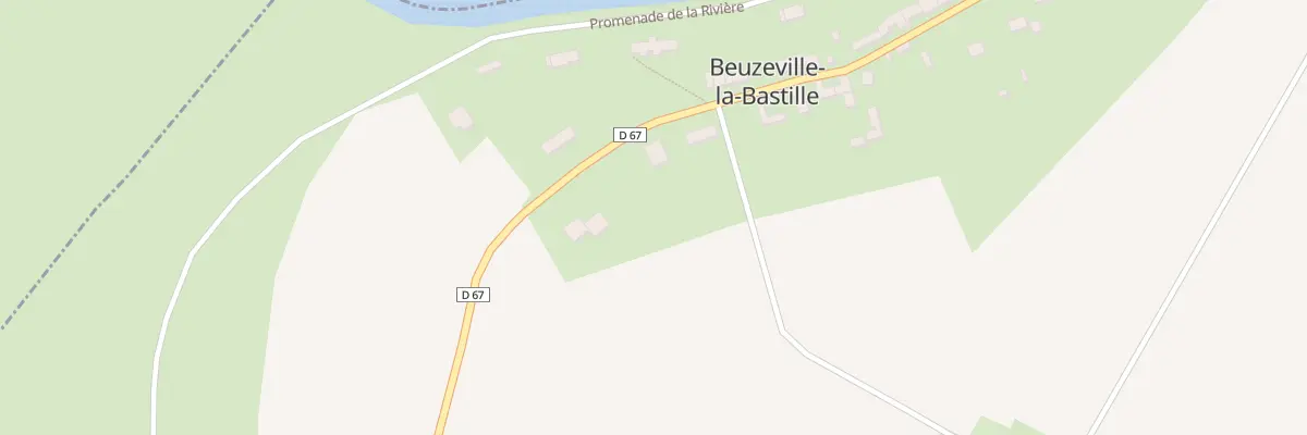 Plan du 47 Rue de la Bastille à Beuzeville-la-Bastille