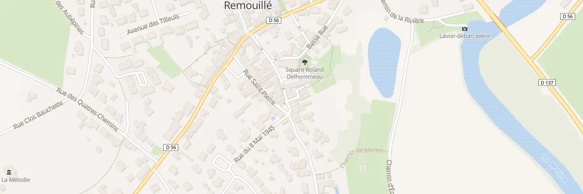Plan du 5 Rue Jeanne d’Arc à Remouillé