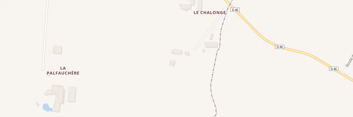 Plan du 5251 Le Chalonge à Coësmes