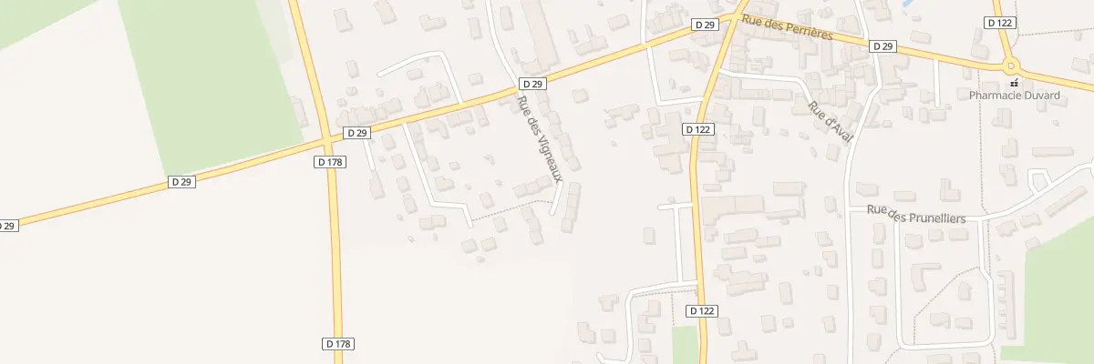Plan du 2 Rue des Vigneaux à Saint-Philbert-de-Grand-Lieu