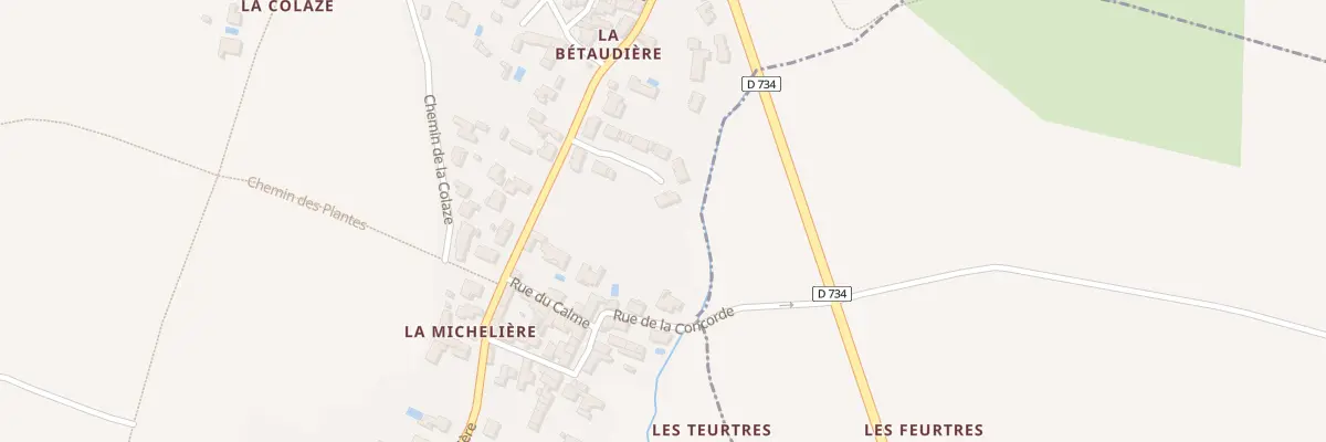 Plan du 11 Rue des Langrottes à Saint-Denis-d’Oléron
