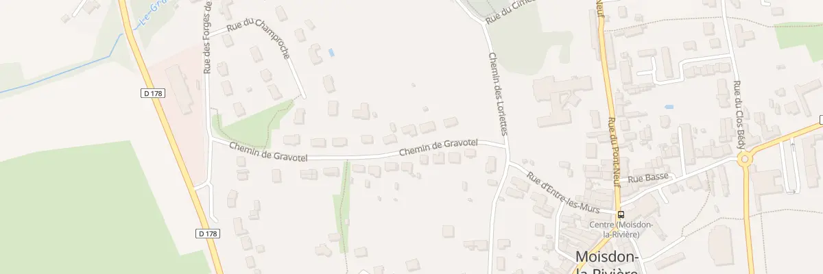 Plan du 8 Che de Gravotel à Moisdon-la-Rivière