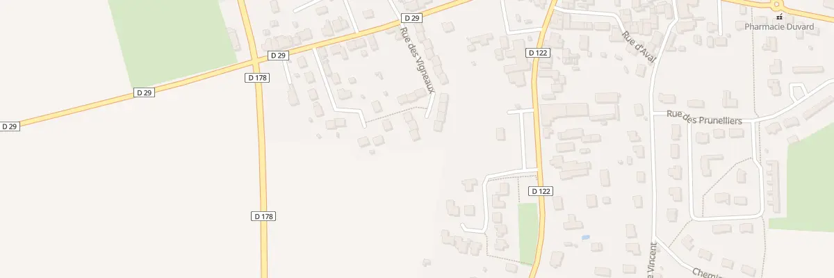 Plan du 23 Rue des Vigneaux à Machecoul-Saint-Même