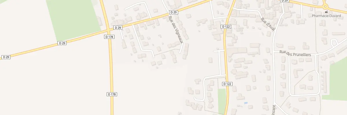 Plan du 25 Rue des Vigneaux à Saint-Philbert-de-Grand-Lieu