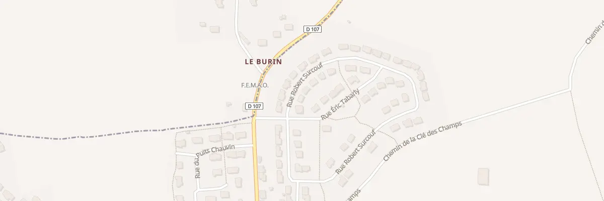 Plan du 4 Rue Robert Surcouf à Retiers