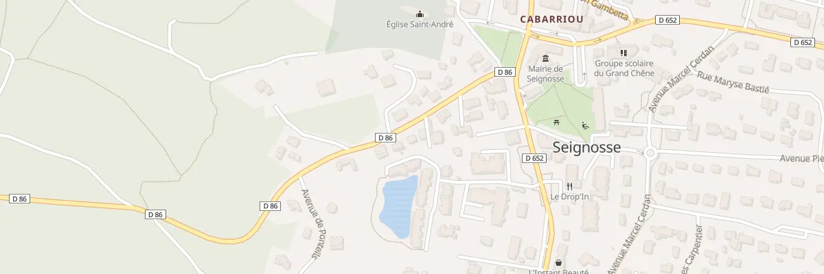 Plan du 7 Av du Tuc Dous Brocs à Seignosse