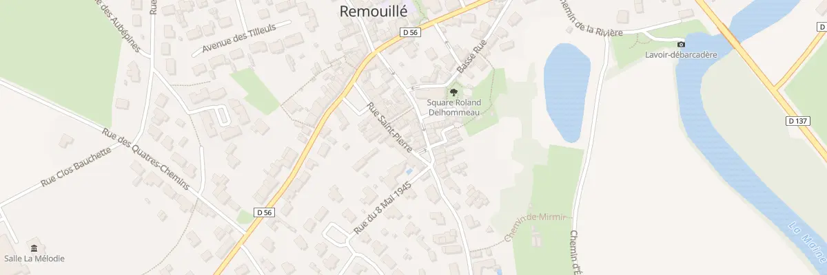 Plan du 12 Rue Jeanne d’Arc à Remouillé