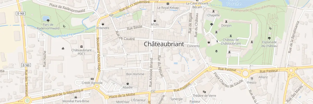 Plan du 31 Rue Aristide Briand à Châteaubriant