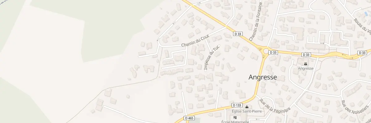 Plan du 97 Rue du Cout à Angresse
