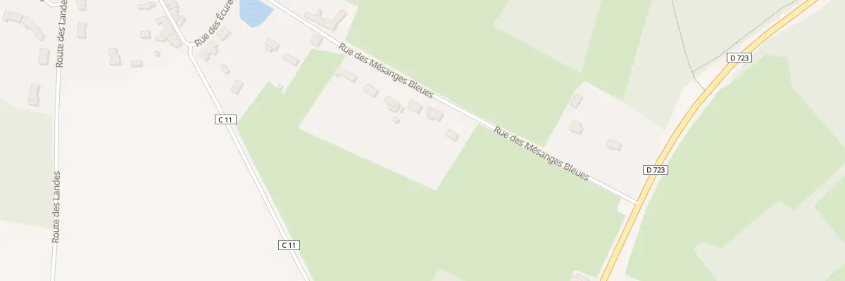 Plan du 5 Rue des Mésanges Bleues au Cellier