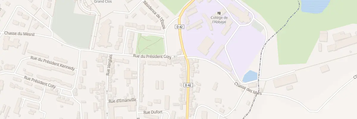 Plan du 3 Rue du Grand Clos à Montebourg