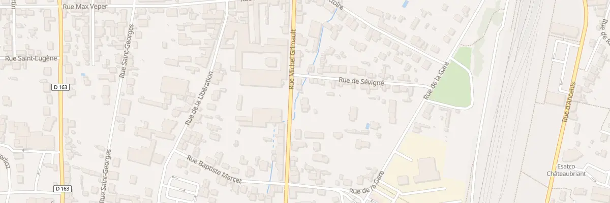 Plan du 41 Rue Michel Grimault à Châteaubriant