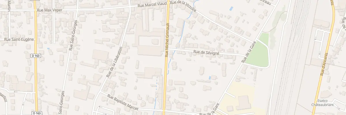 Plan du 37 Rue Michel Grimault à Châteaubriant