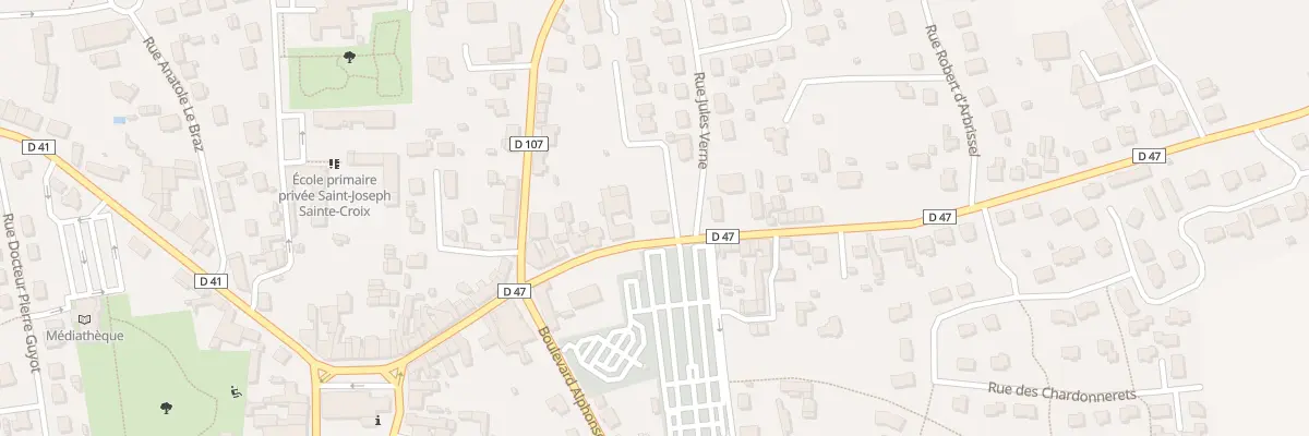 Plan du 15 Rue des Colonels Dein à Retiers