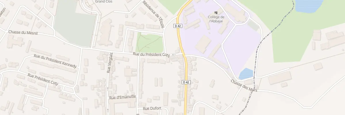 Plan du 7 Rue du Grand Clos à Montebourg