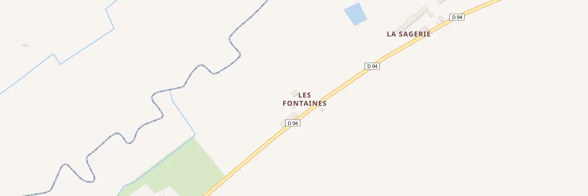 Plan du 3 Les Fontaines à Saint-Martin-d’Aubigny