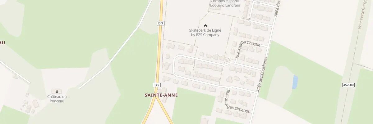 Plan du 219 Rue Louis Aragon à Ligné