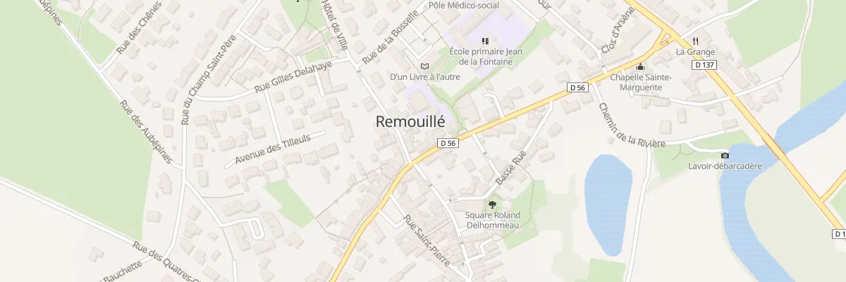 Plan du 5 Rue Pierre Garreau à Remouillé