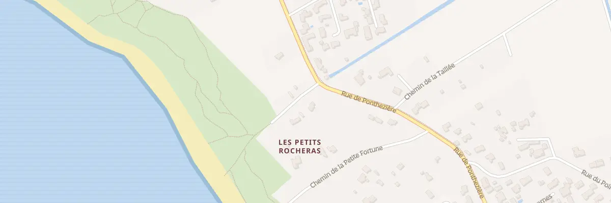 Plan du 1322 Rue de Ponthezière à Saint-Georges-d’Oléron