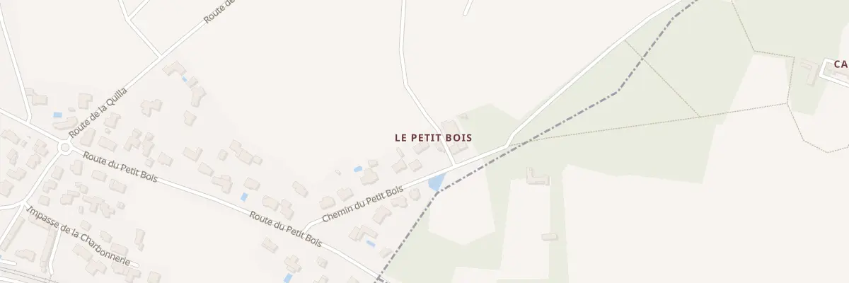 Plan du 9 Che du Petit Bois à La Haie-Fouassière