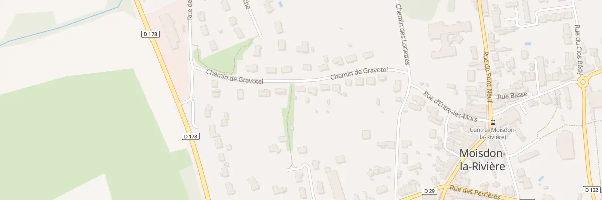 Plan du 15 Che de Gravotel à Moisdon-la-Rivière