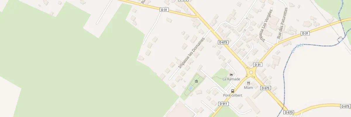 Plan du 8 Res du Domaine à Marcey-les-Grèves