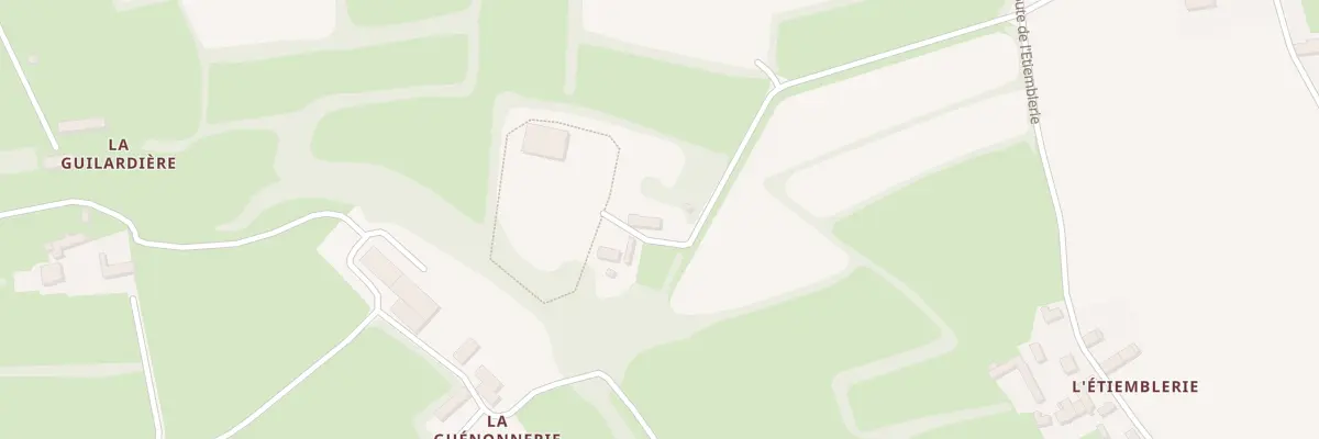 Plan du 4 Rte de l’Etiemblerie à Ouville