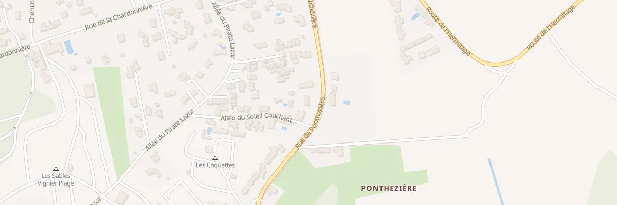 Plan du 238 Rue de Ponthezière à Saint-Georges-d’Oléron