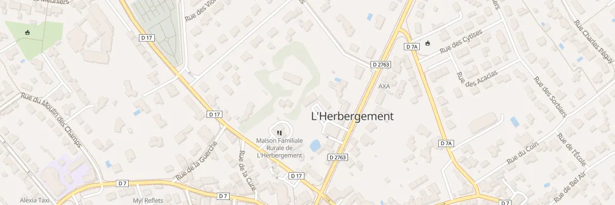Plan du 20A Rue Mal de Lattre de Tassigny à L’Herbergement