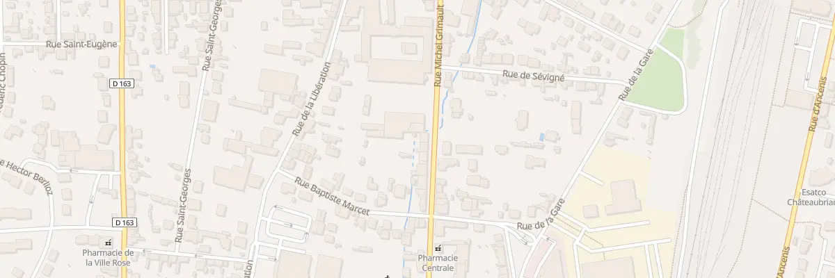 Plan du 48 Rue Michel Grimault à Châteaubriant