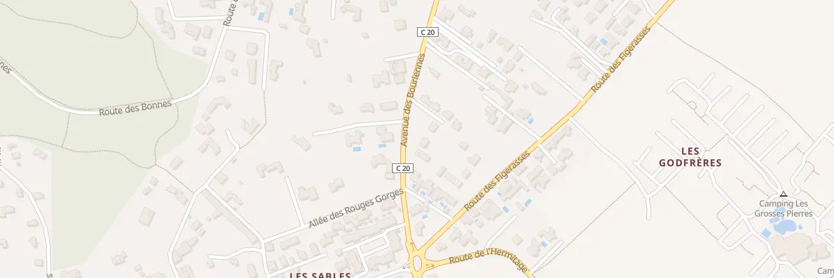 Plan du 999 Av des Bouriennes à Saint-Georges-d’Oléron