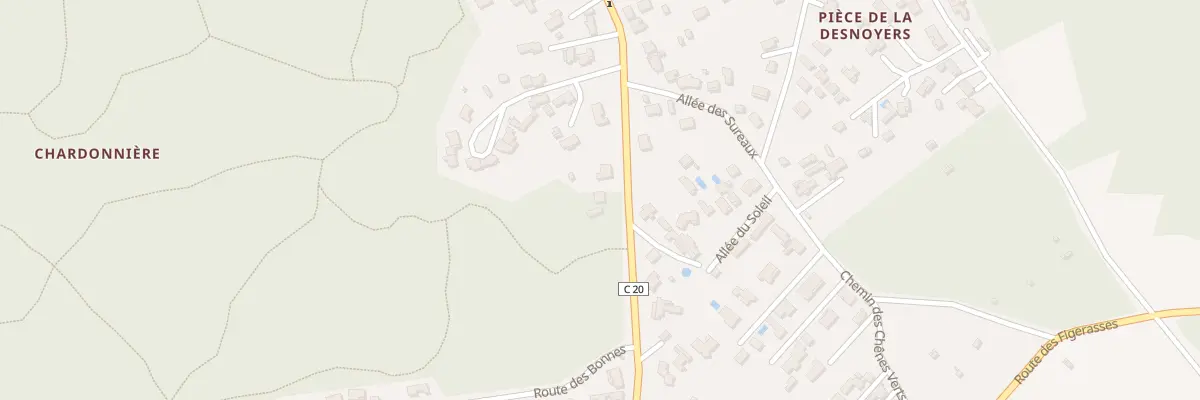 Plan du 612 Av des Bouriennes à Saint-Georges-d’Oléron