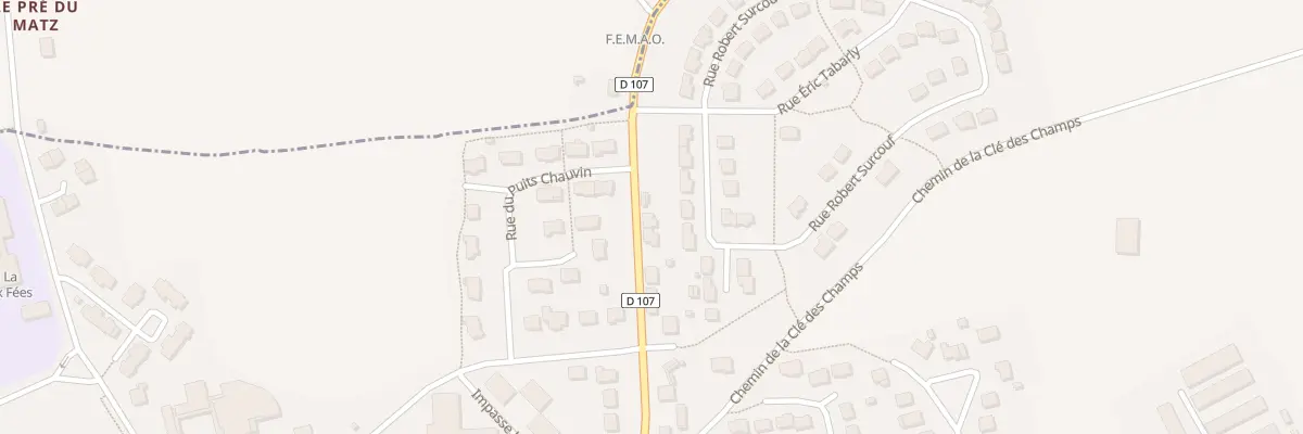 Plan du 38 Rue Joseph Lancelot à Retiers
