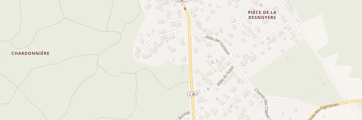 Plan du 604 Av des Bouriennes à Saint-Georges-d’Oléron